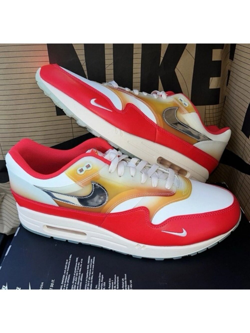 NEW Nike Air Max 1 '87 PRM “Sofvi” FN7683-133 Men Size 9, Women Size 10.5